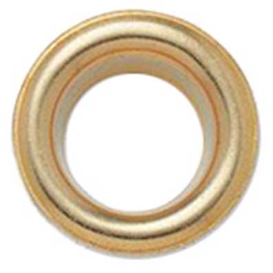 Eyelet diameter 8mm golden brass