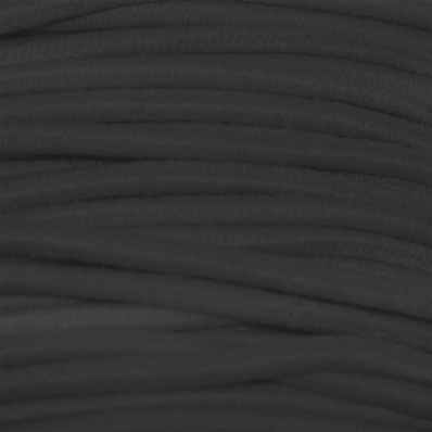 Elastic cord (2mm - Polyester - Black)