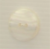 Bouton 2 trous (Plastique - Nacré - 22 mm)