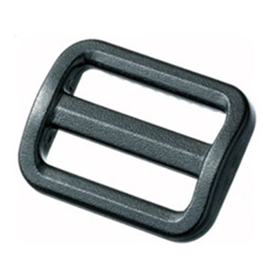 Double slider (Plastic - 25mm - Black)