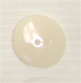 Bouton 2 trous (Plastique - Opaque - 20 mm)