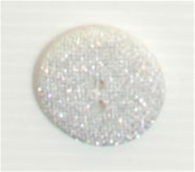 2-hole button (Plastic - Glittered - 25mm)