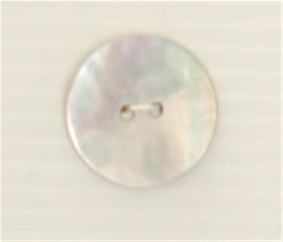 2-hole button (Mother-of-pearl - Natural - 20mm)