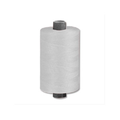 Polyester thread 120 1,000m reel (White)