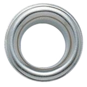 Eyelet diameter 8mm nickel-plated brass