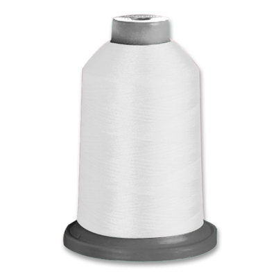 Polycotton thread 120 5,000m cone (White)