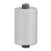 Polyester thread 100 SabaC 1,000m reel (White)